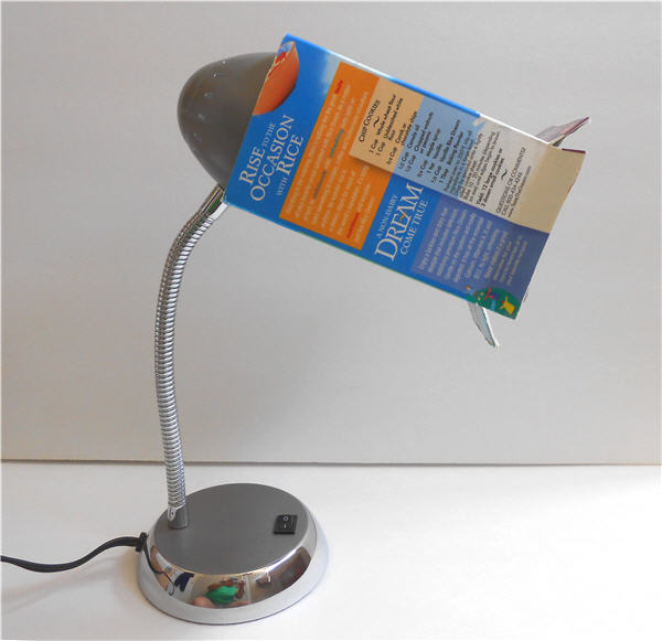 Lamp with sleeve